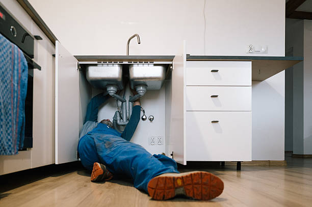 Professional Drain Cleaning technician working in Lansdowne, MD